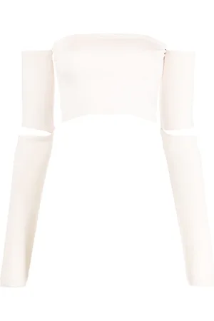 Maison Margiela Cut-out crop top