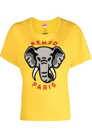 Kenzo Elephant-embroidered T-shirt