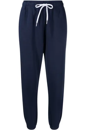 Buy Polo Ralph Lauren Women White Track Pants Online - 668075