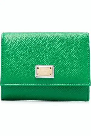Dolce & Gabbana Logo-plaque compact wallet