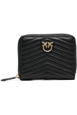 Pinko Quilted leather wallet