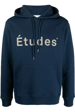 Etudes Logo-print organic cotton hoodie