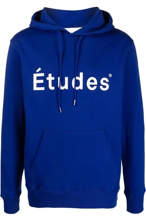 Etudes Logo-print organic cotton hoodie