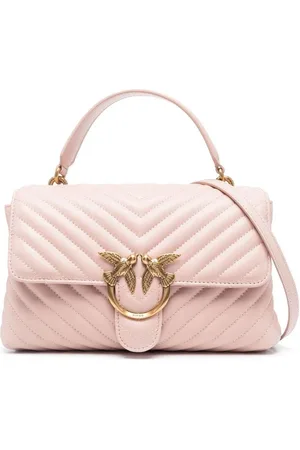 Pinko Love Birds quilted tote