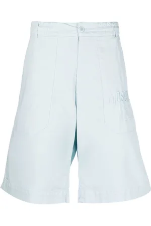 Moschino Embroidered-logo detail shorts