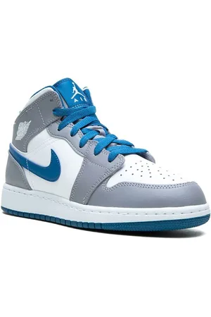 Jordan Air Jordan 1 Mid "Cement/True Blue" sneakers