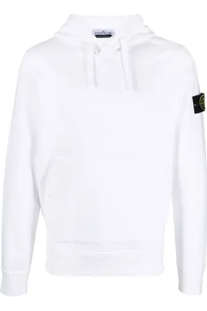 Stone Island Hoodie in organic cotton fleece