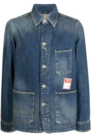 Kenzo Logo-patch denim jacket