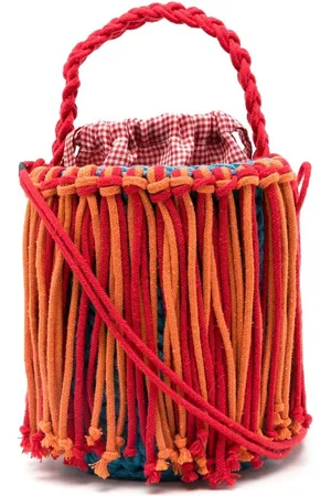 Nannacay Olympia knitted bucket bag