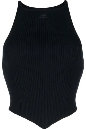 Courrèges Knitted sleeveless top