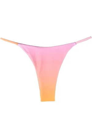 Louisa Ballou Gradient-effect bikini bottoms
