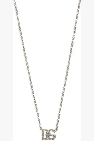 Dolce & Gabbana DG-logo chain necklace