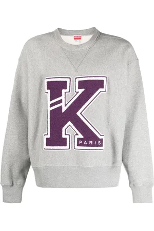 Kenzo Logo-patch detail sweatshirt