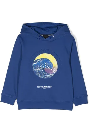 Givenchy blue hot sale dragon hoodie