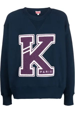 Kenzo Logo-appliqu?? crew-neck sweatshirt