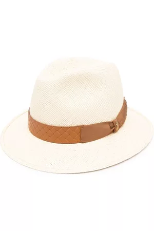 Borsalino Hats - Woven straw trilby hat