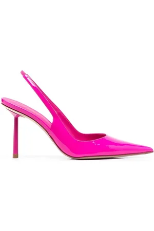 LE SILLA Bella pointed-toe slingback pumps
