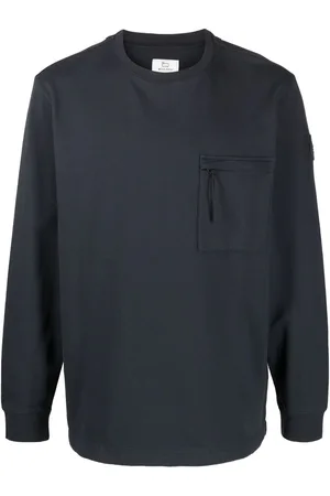 Woolrich Zip-pocket crew-neck sweatshirt