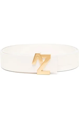 Zadig & Voltaire Logo-plaque leather belt