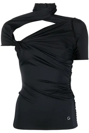 COPERNI Logo-plaque cut-out T-shirt