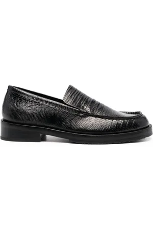 Rafael Black Semi Patent Leather - BY FAR