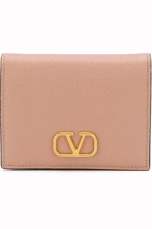 VALENTINO GARAVANI VLogo Signature compact leather wallet