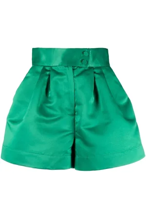 Styland Satin-finish mini shorts