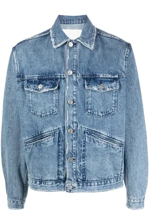 Isabel Marant Jango logo denim jacket