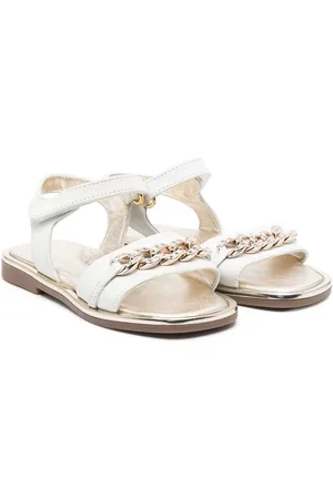 MONNALISA Chain-link detail 10mm sandals