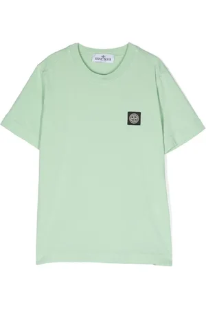 Stone Island Compass-patch cotton T-shirt
