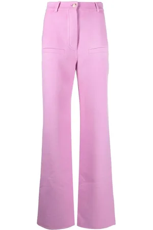 Nanushka High-waisted flared trousers