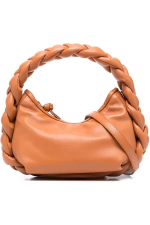 Hereu Cream Coloured Leather Espiga Handbag