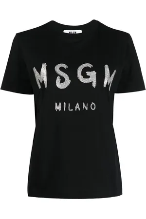 Msgm Logo-print short-sleeve T-shirt