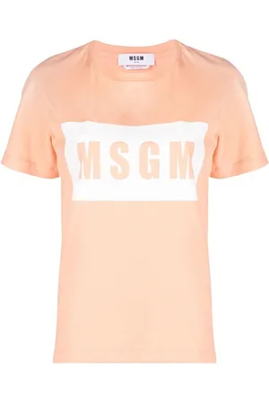 Msgm Logo-print short-sleeve T-shirt
