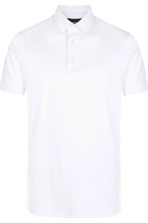Emporio Armani Embroidered-logo polo shirt