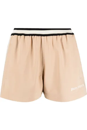 Palm Angels Side stripe track shorts