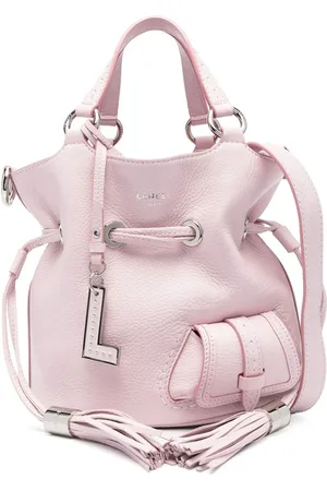 LANCEL Leather bucket bag