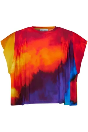 Paco rabanne Tie-dye crew-neck T-shirt
