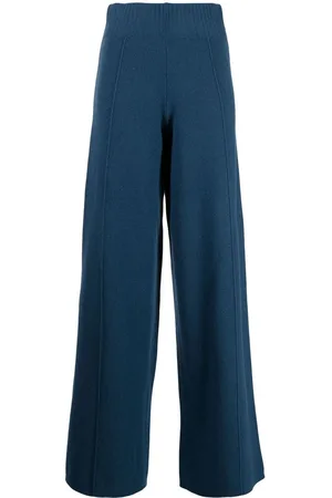 PRINGLE OF SCOTLAND High-waisted knitted trousers
