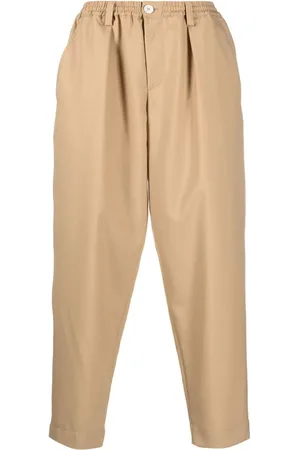 Marni Tapered-leg elasticated-waist trousers