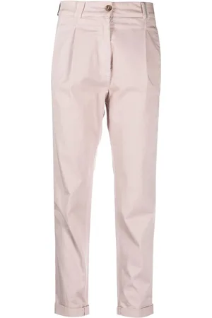 Fabiana Filippi Mid-rise slim-cut trousers