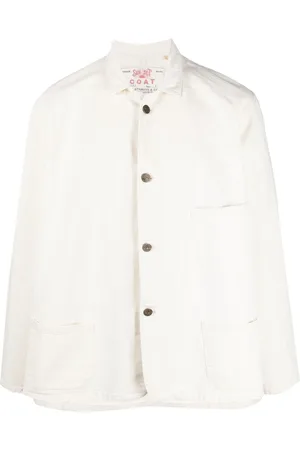 Nola Shacket Shirt Jacket - White