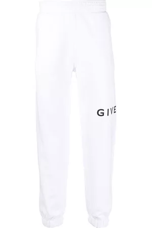 Black Wool Travel Jogger Trousers by Givenchy on Sale