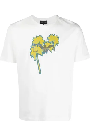 Emporio Armani Logo-print detail T-shirt