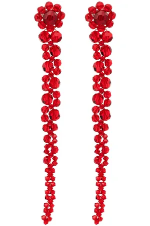 Simone Rocha Drip crystal drop earrings