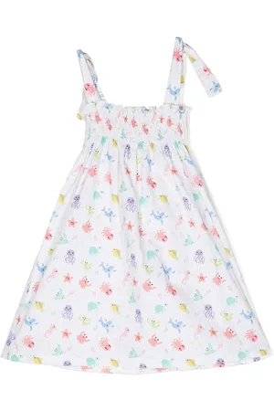 SIOLA Graphic print pleated dress