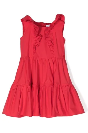 MONNALISA Ruffle-detail dress