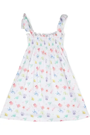 SIOLA Graphic-print cotton dress