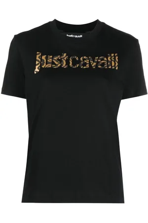 Roberto Cavalli Logo-print cotton T-shirt