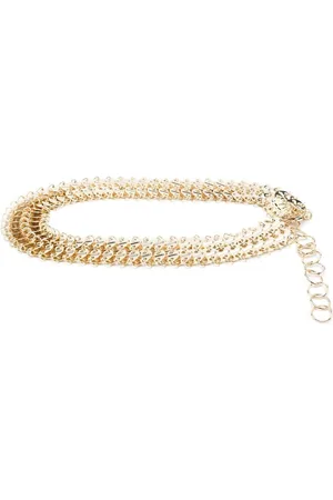 Paco rabanne Chain-link clasp-fastening belt